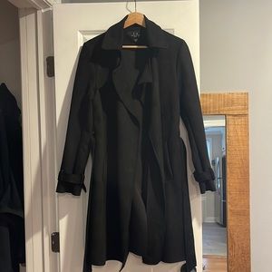 Black Suede Coat